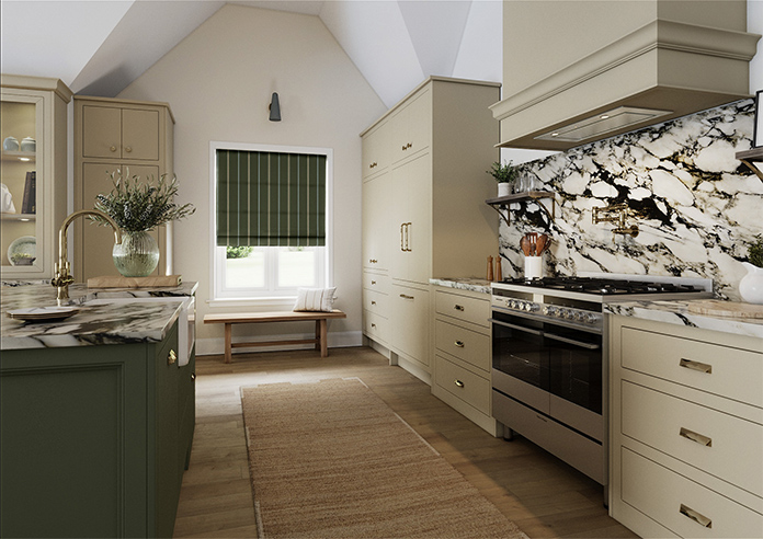 The British Stripe Co. Alfred, Chilterns No.1 - Twist&Fit Roman Blind - Image 7